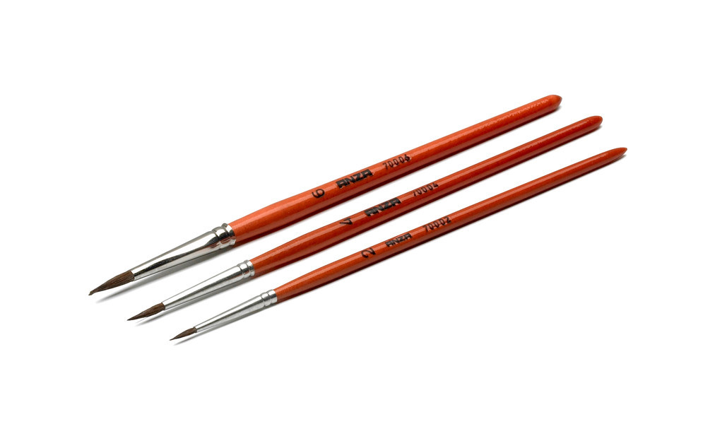 SET ŠTETCOV PRE VODOVÉ FARBY 2/3,5/4mm